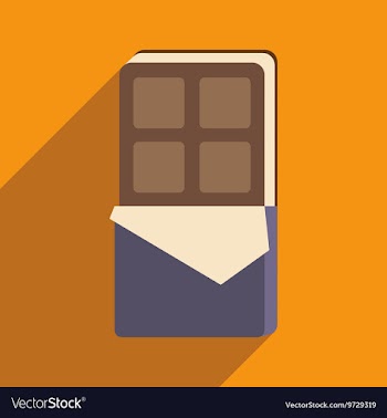 Flat with shadow icon and mobile application ice vector image