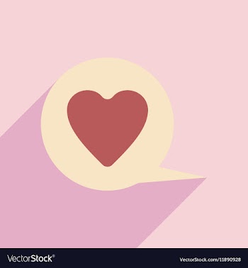 Flat with shadow icon and mobile application logo vector image