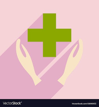 Flat with shadow icon and mobile application logo vector image
