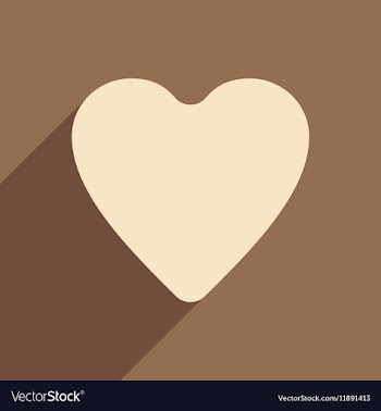 Flat with shadow icon and mobile application logo vector image