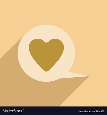 Flat with shadow icon and mobile application logo vector image