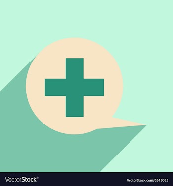 Flat with shadow icon and mobile application logo vector image