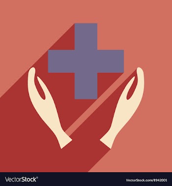 Flat with shadow icon and mobile application logo vector image