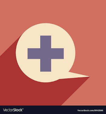 Flat with shadow icon and mobile application logo vector image