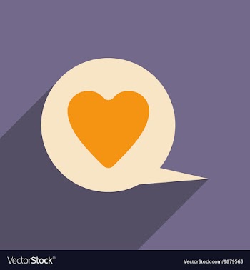 Flat with shadow icon and mobile application logo vector image
