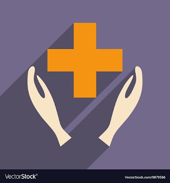 Flat with shadow icon and mobile application logo vector image