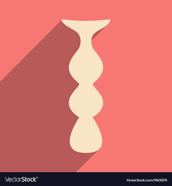 Flat with shadow icon and mobile application mine vector image