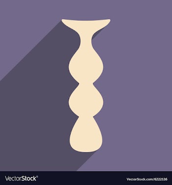 Flat with shadow icon and mobile application mine vector image