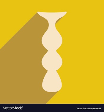 Flat with shadow icon and mobile application mine vector image