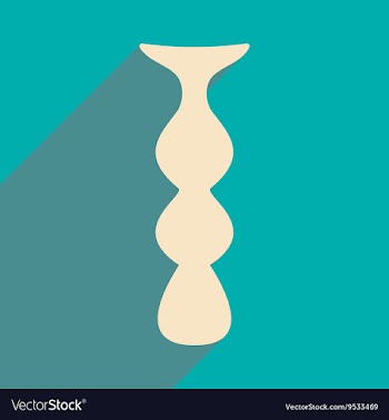 Flat with shadow icon and mobile application mine vector image