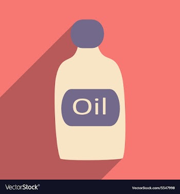 Flat with shadow icon and mobile application oil vector image