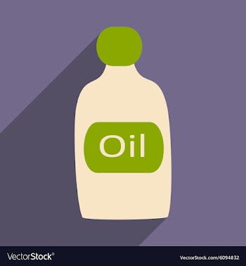 Flat with shadow icon and mobile application oil vector image