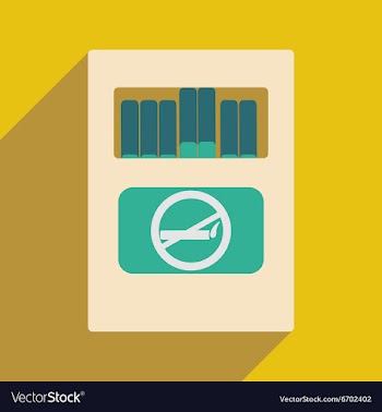 Flat with shadow icon and mobile application pack vector image