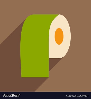 Flat with shadow icon and mobile application paper vector image