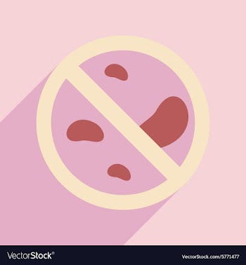 Flat with shadow icon and mobile application Petri vector image