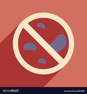 Flat with shadow icon and mobile application Petri vector image