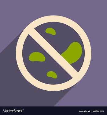 Flat with shadow icon and mobile application Petri vector image