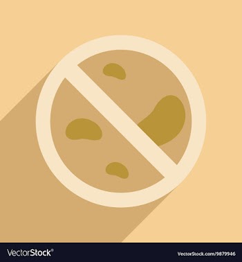 Flat with shadow icon and mobile application Petri vector image