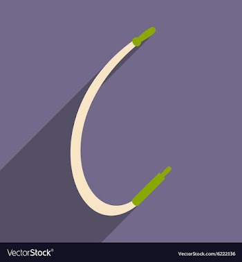 Flat with shadow icon and mobile application pipe vector image
