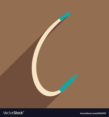 Flat with shadow icon and mobile application pipe vector image
