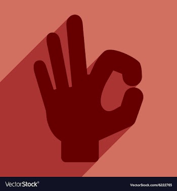 Flat with shadow icon and mobile application right vector image