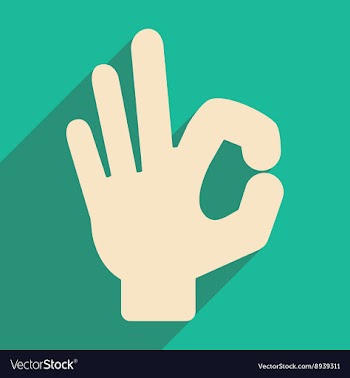 Flat with shadow icon and mobile application right vector image