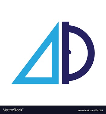 Flat with shadow icon and mobile application ruler vector image