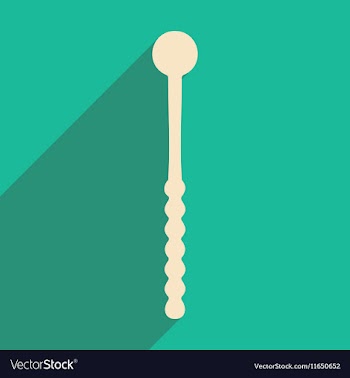 Flat with shadow icon and mobile application scrub vector image