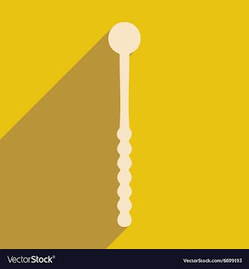 Flat with shadow icon and mobile application scrub vector image