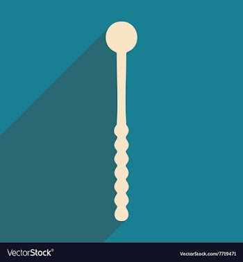 Flat with shadow icon and mobile application scrub vector image