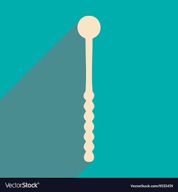 Flat with shadow icon and mobile application scrub vector image