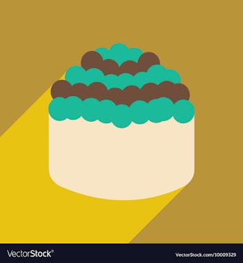 Flat with shadow icon and mobile application sushi vector image