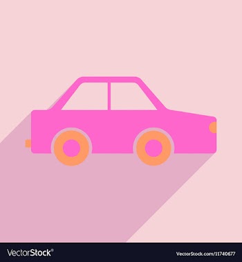 Flat with shadow icon and mobile application toy vector image