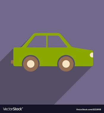 Flat with shadow icon and mobile application toy vector image