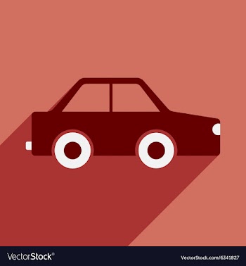Flat with shadow icon and mobile application toy vector image