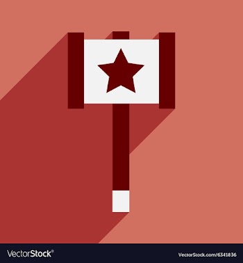 Flat with shadow icon and mobile application toy vector image