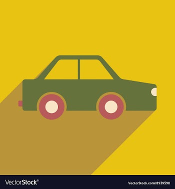 Flat with shadow icon and mobile application toy vector image