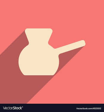 Flat with shadow icon and mobile application Turk vector image