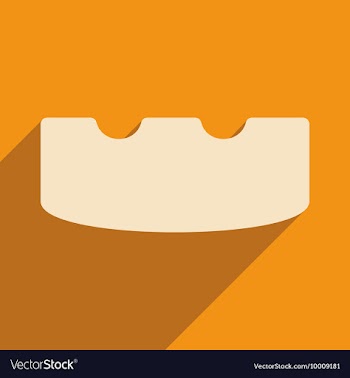 Flat with shadow icon and mobile application vector image