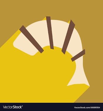 Flat with shadow icon and mobile application vector image
