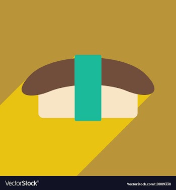 Flat with shadow icon and mobile application vector image