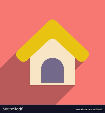 Flat with shadow icon and mobile application vector image