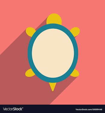 Flat with shadow icon and mobile application vector image