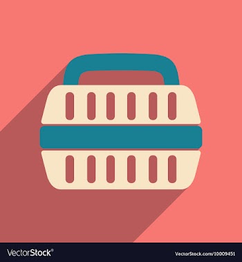 Flat with shadow icon and mobile application vector image