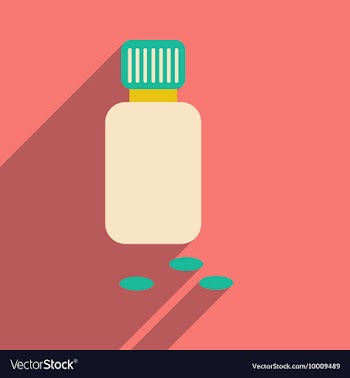 Flat with shadow icon and mobile application vector image