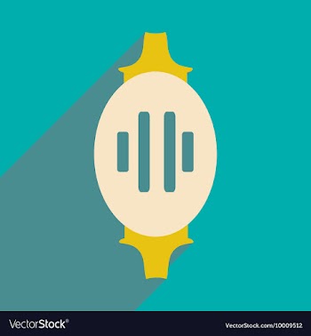 Flat with shadow icon and mobile application vector image