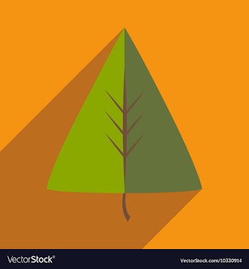 Flat with shadow icon and mobile application vector image