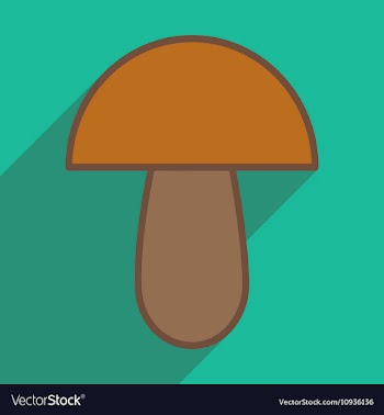 Flat with shadow icon and mobile application vector image