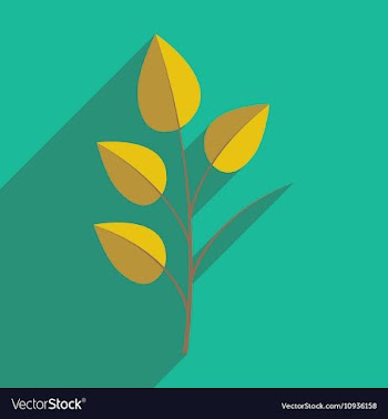 Flat with shadow icon and mobile application vector image