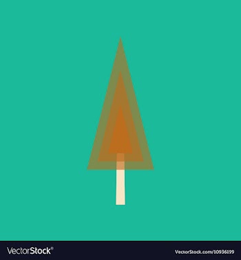 Flat with shadow icon and mobile application vector image